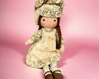 Vintage Holly Hobbie Doll. Well Loved Needs Repair And Some TLC