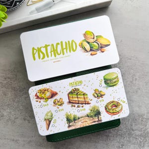 PISTACHE ! Défi d'économies de friandises | Tracker A6 laminé mat