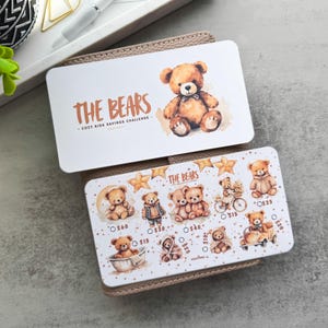 LES OURS ! Défi économique Cosy Kids | Tracker A6 laminé mat