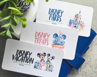 THEME PARK VACATION | A6 Matte Laminated Savings Challenge Pack