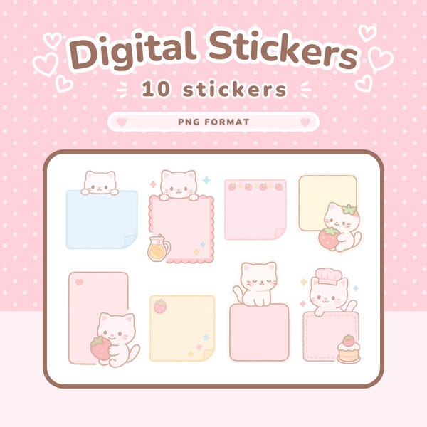 Cute Sticky Notes - Etsy
