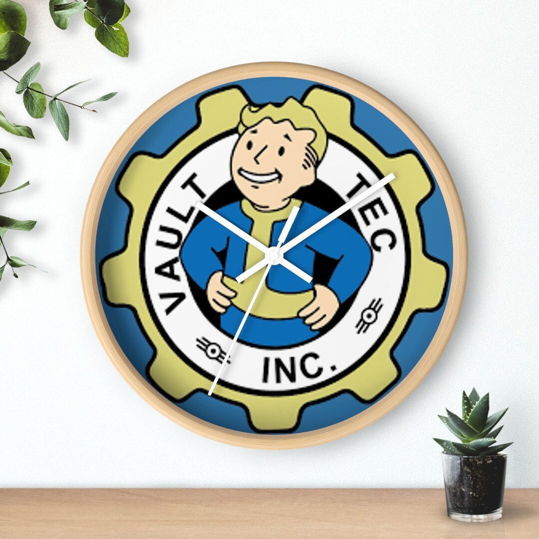 Fallout Vault-tec Wall Clock - Etsy