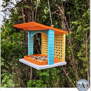 Mid Century Modern Birdfeeder