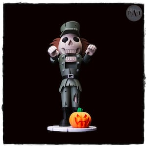 3d Printed Spooky Nutcracker