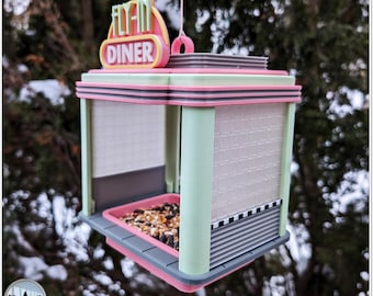 Retro Diner Bird Feeder