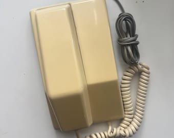 Vintage Northern Telecom Contempra Push Button Phone Beige Bell Canada M2100AX