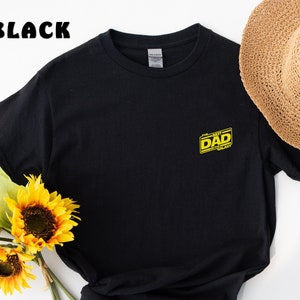 Embroidered Best Dad in the Galaxy Shirt, Galaxy Dad Tee, Best Dad Space Shirt, Interstellar Dad T-Shirt, Cosmic Dad Shirt