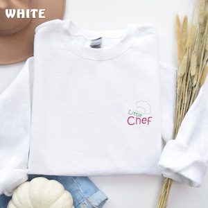 Embroidered Little Chef Remy Sweatshirt, Disney Ratatouille Sweater, Just Here For The Snacks, Pixar Ratatouille Crewneck, Remy Gusteau&#39;s