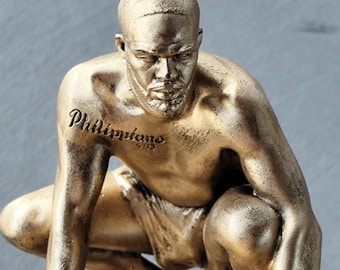 Statue UFC Collection 3D Peinte Main Idée Cadeau Fan Sport Combat
