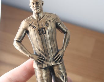 Statue de Lionel Messi footballeur Argentin Cadeau Originale