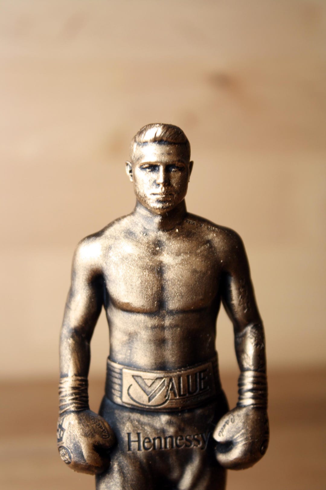 Escultura Canelo Alvarez boxeador Campeón Mexicano México