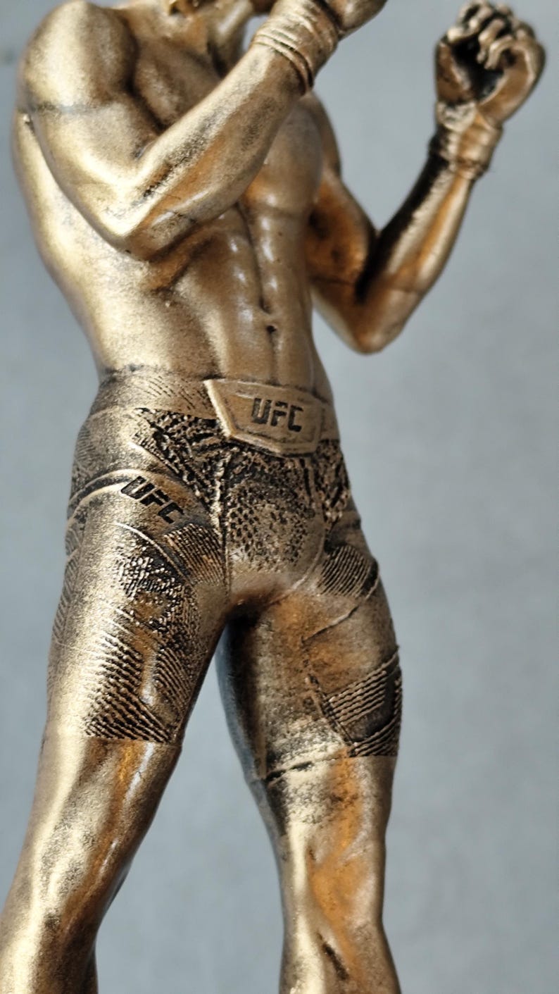 Staty UFC 3D Personnalisée avec visage Peinte Main Idée Cadeau Fan Sport Combat bild 8