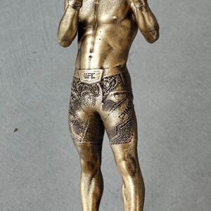 Staty UFC 3D Personnalisée avec visage Peinte Main Idée Cadeau Fan Sport Combat bild 2