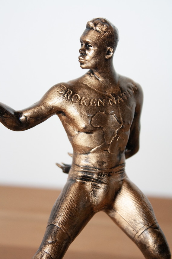 Statue UFC Collection 3D Peinte Main Idée Cadeau Fan Sport Combat