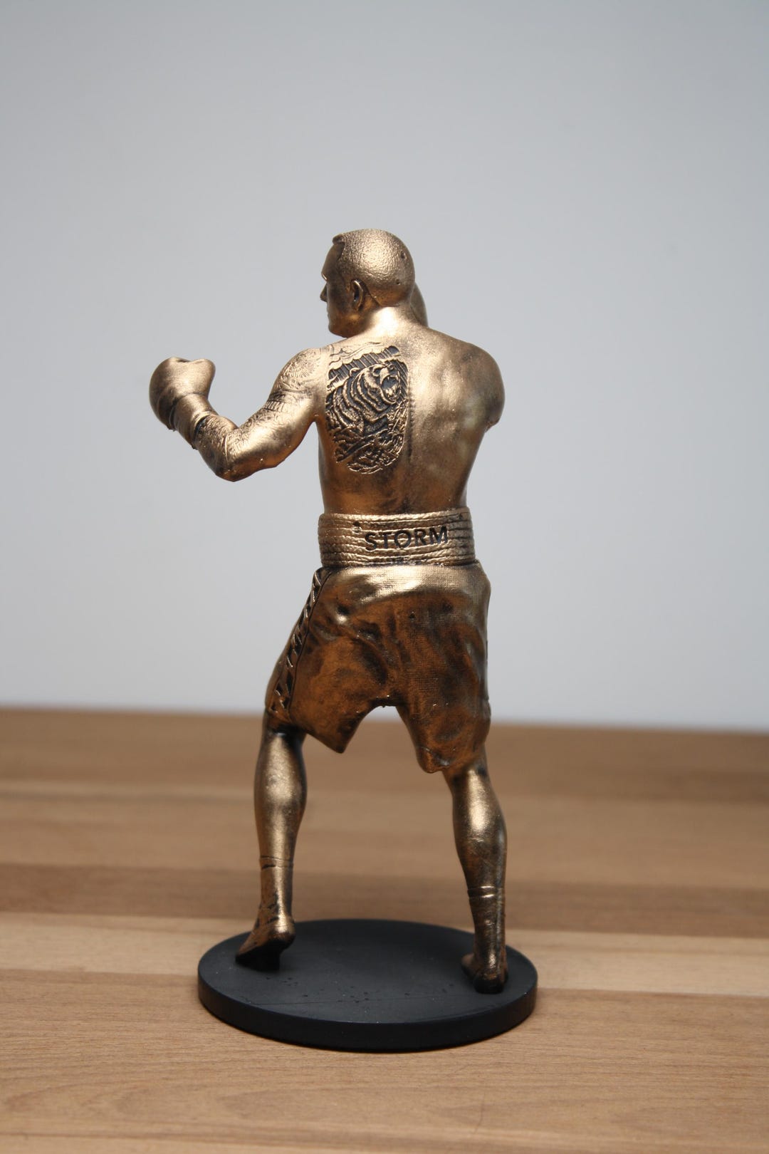 Boxing Stachu Box Statue Boxe Collection 3D Peinte Main Idée Cadeau Fan Sport Combat ...
