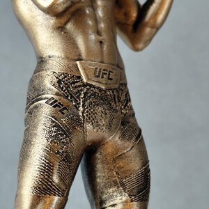Staty UFC 3D Personnalisée avec visage Peinte Main Idée Cadeau Fan Sport Combat bild 6