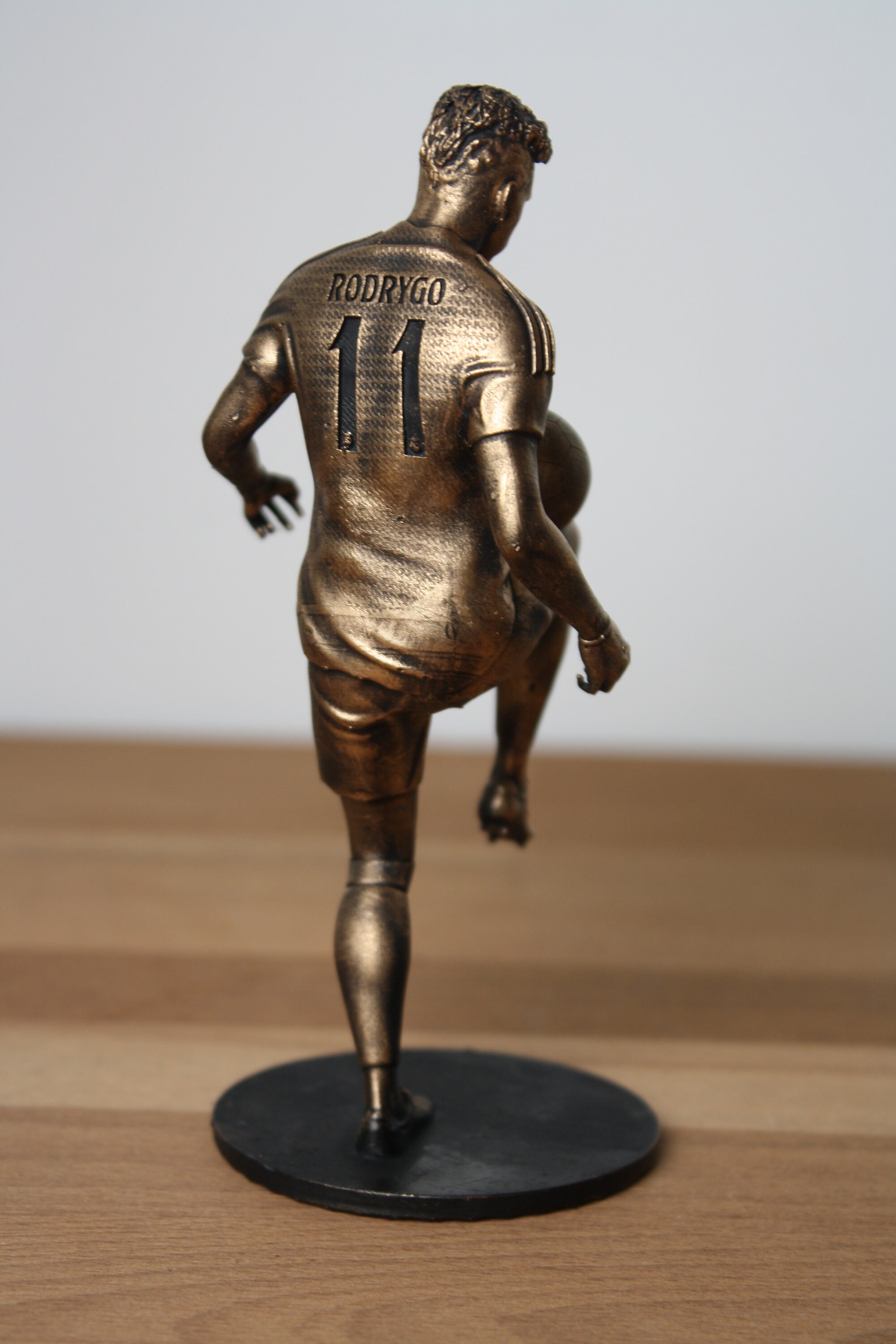 Sculpture De Rodrygo Footballeur Du Real Madrid Cadeau Originale