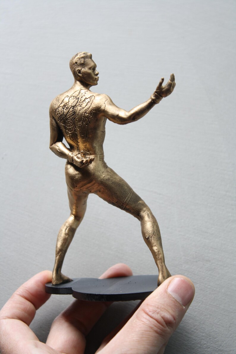 Statue UFC Collection 3D Peinte Main Idée Cadeau Fan Sport Combat image 8