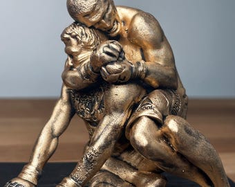 Estátua Coleção UFC 3D Peinte Main Idée Cadeau Fan Sport Combat