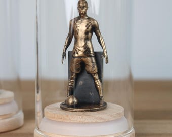 Figurine miniature Cristiano Ronaldo CR7 Portugal Cadeau original