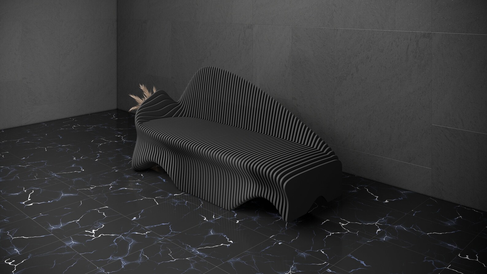 Parametric Sofa Design Wooden Modern Office Furniture 3D Craft - CNC ...