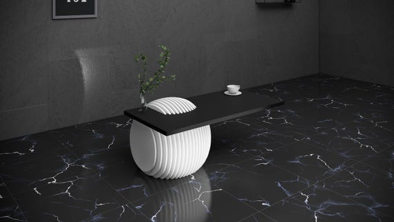 Parametric Design Table Plan Parametric Art Furniture Wooden Coffee Table  - Handcrafted Cnc Router File for Woodworking
