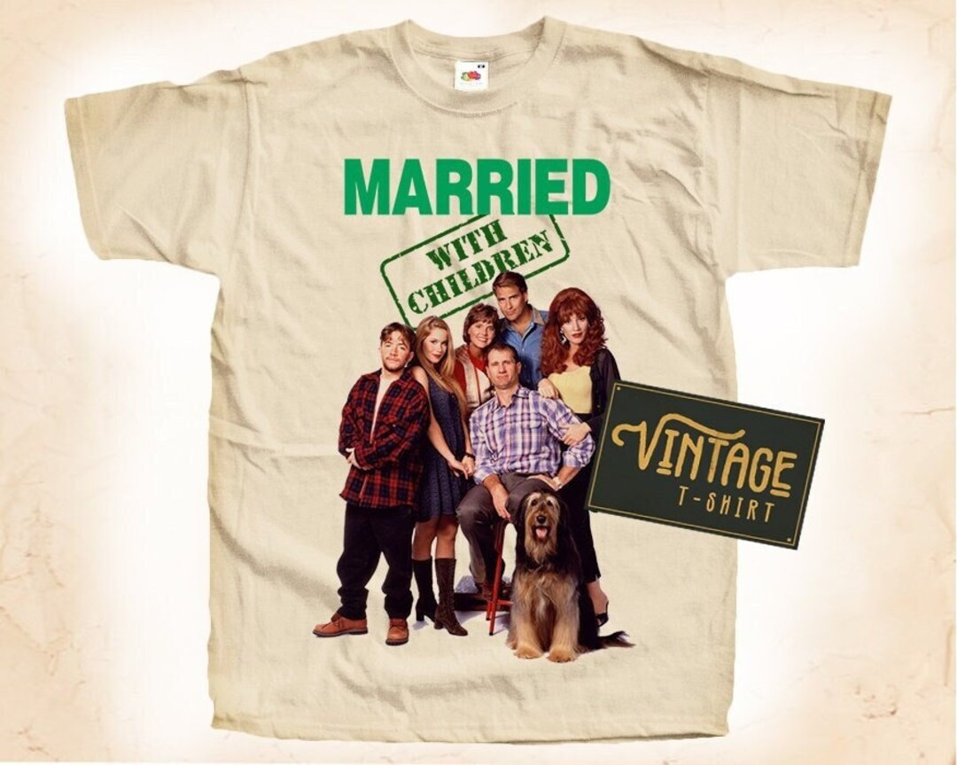 Married with Children Siyah Unisex Tişört T-Shirt