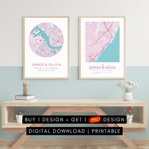 Aangepaste kaartafdruk, onze eerste datumkaart, gepersonaliseerde reiskaart cadeau, jubileumcadeau, verjaardagscadeau idee, huwelijkscadeau poster, AFDRUKBAAR