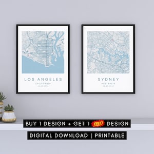 Stampa mappa personalizzata / Mappa di viaggio fuori dal paese / Poster regalo di compleanno / Biglietto d'invito per l'inaugurazione della casa / Anniversario di matrimonio / Download digitale