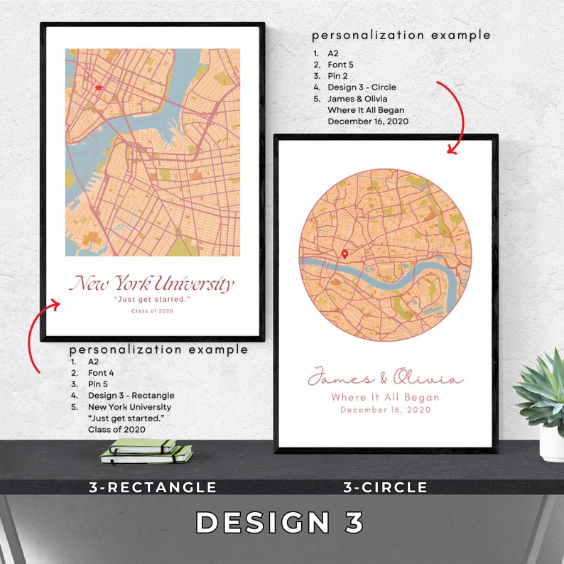 For Husband Where It All Began Map, Where We Met Map Gift Where It All ...