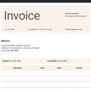 Invoice