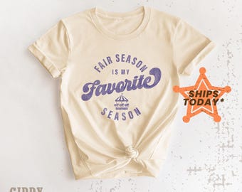 Fair Season Graphic Tee: Ladies' Summer County Fair Shirt ( GM12151 )