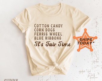 It's Fair Time Graphic Tee: County Fair Unisex T-Shirt  ( GM12157 )