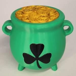 St. Patrick's Day Leprechaun Piggy Bank / Piggy Bank for men / Kids Piggy bank