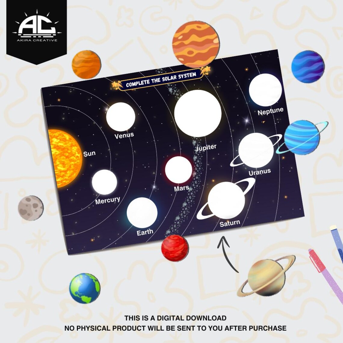 Engaging Space-themed Busy Book for Kids | Educational Solar System ...