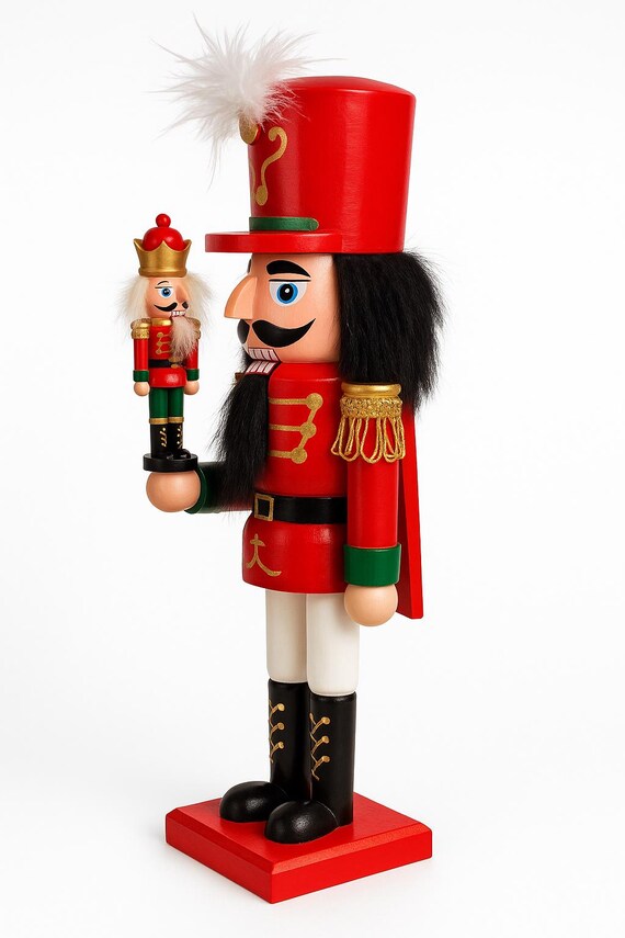 木製くるみ割り人形 兵士デザイン 楽天市場】VeroMan 木製 くるみ割り人形 4個入りー 兵士人形 手塗り