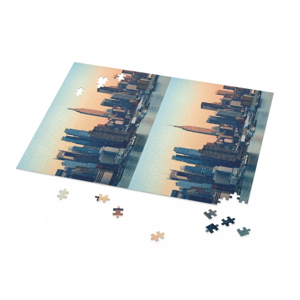 Doppelter Spaß: 2 in 1 Finde den Unterschied Puzzle (500 Teile), ein ideales Geschenk für Puzzleliebhaber! Hergestellt in den USA