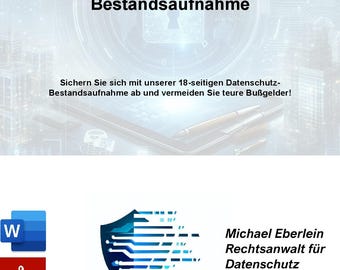 Template/Sample Data Protection Audit - Inventory for Companies