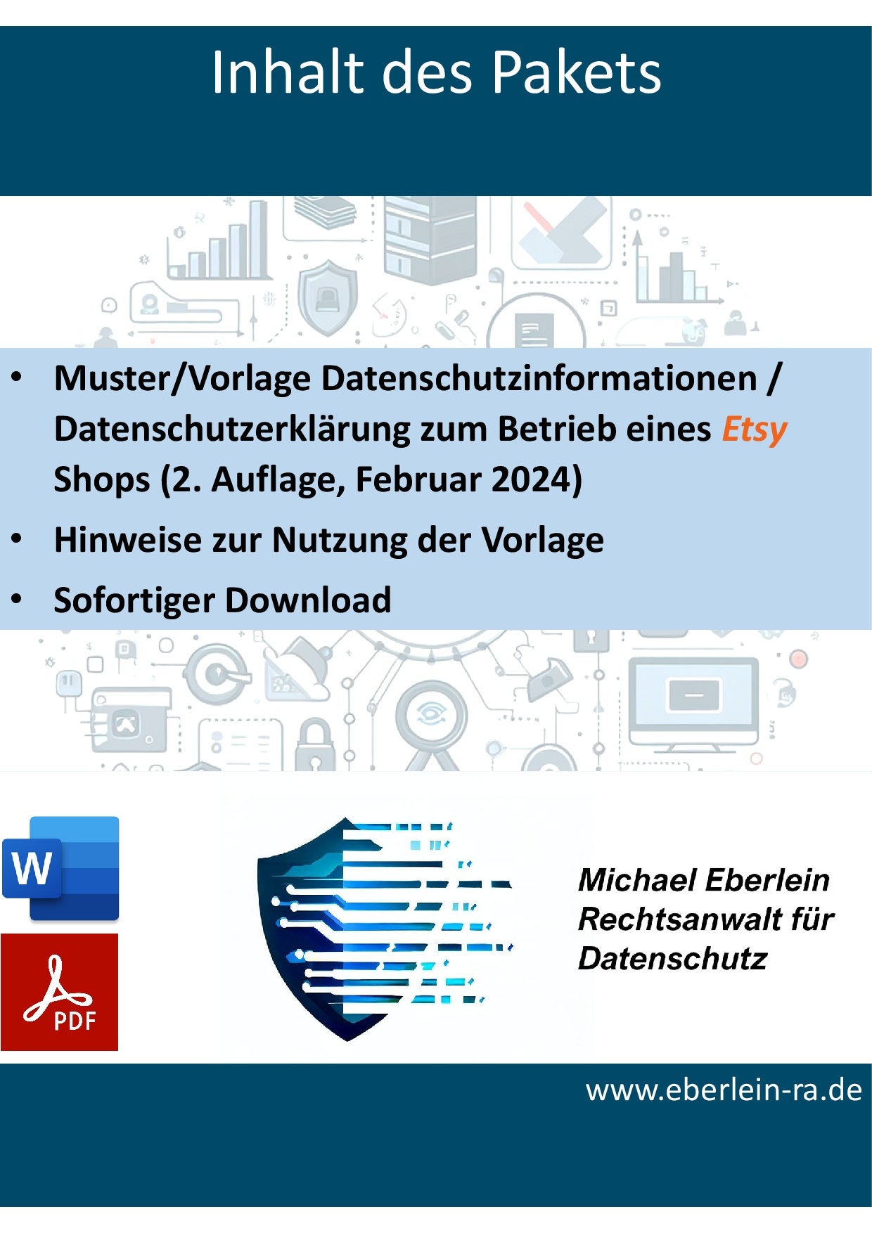 Muster/Vorlage Datenschutzinf…