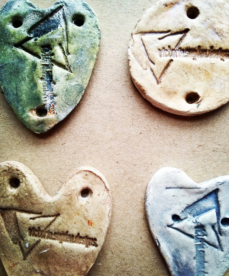 Victoria Sugden Designs Logo Handmade Buttons