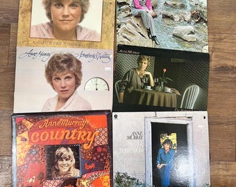 ¡Colección de discos de vinilo de Anne Murray: 6 álbumes!