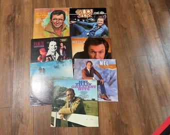 Colección de discos de vinilo Super Mel Tillis: 7 álbumes