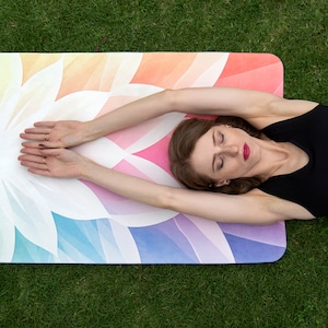 No Slip Personalized Mat Yoga Retreat Gift with Name
