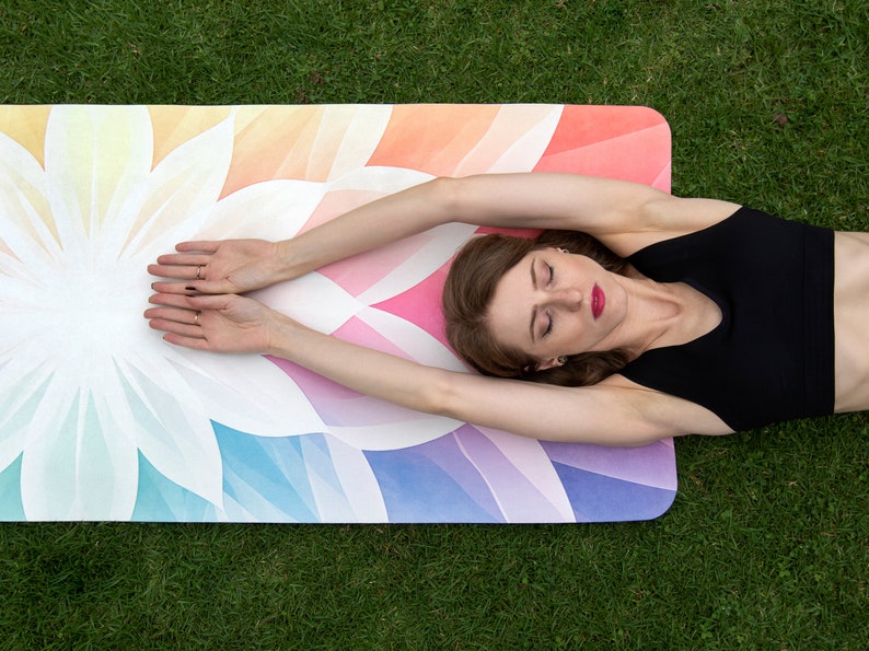 No Slip Personalized Mat Yoga Retreat Gift with Name