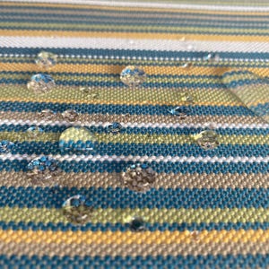 Water Resistant Fabric, Water Repellent Fabric, Canvas Fabric, Striped Fabric, Fabric By The Yard, Outdoor Fabric, Waterproof Canvas Fabric