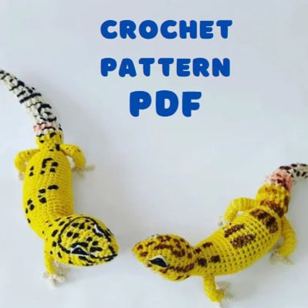 Lizard leopard gecko pattern