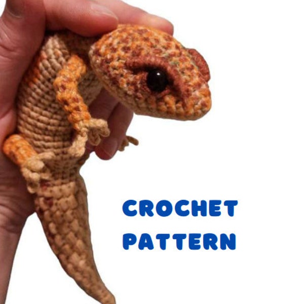 Leopard gecko lizard 2 pattern