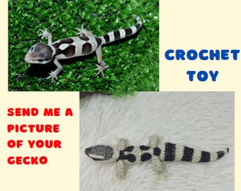 Leopard gecko toy