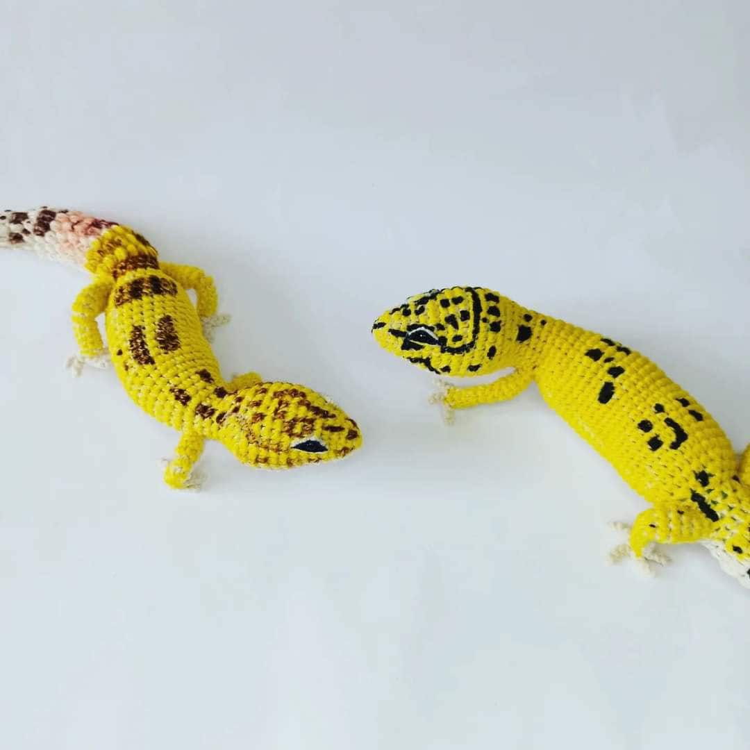 Gacko Patterns Lizard Leopard Gecko Pattern - Etsy