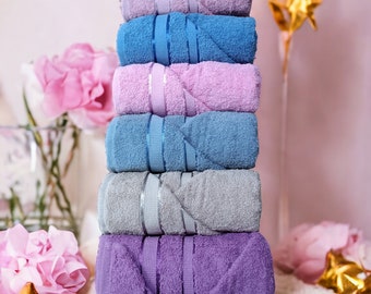 3 Pieces Towel, Hand | Face Towel, Organic Cotton Towel, Soft Towel, Natural Towel, Kitchen Towel, Vintage Towel, Bath Decor Towel, 50x90cm